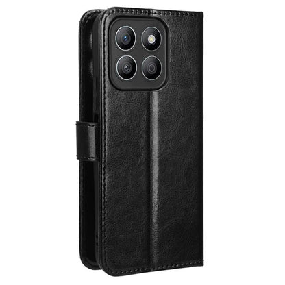 For Honor X8b 4G Cell Phone Case Magnetic Clasp Leather Protective Cover with Wallet Stand