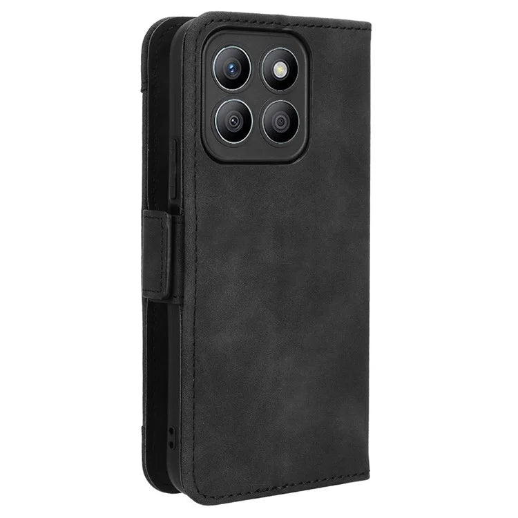 For Honor X8b 4G PU Leather Phone Case Stand Mobile Cover with Multiple Card Slots