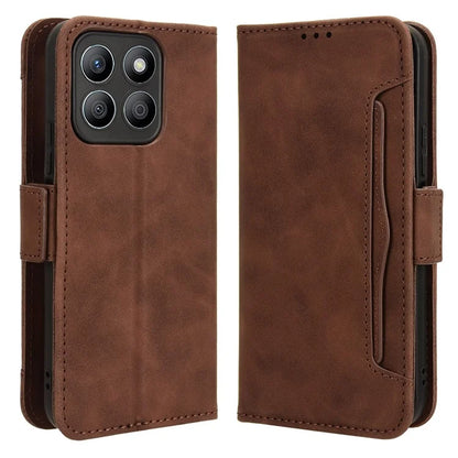 For Honor X8b 4G PU Leather Phone Case Stand Mobile Cover with Multiple Card Slots