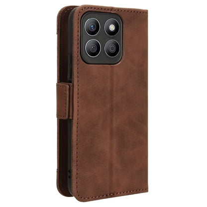 For Honor X8b 4G PU Leather Phone Case Stand Mobile Cover with Multiple Card Slots