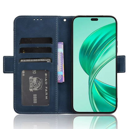 For Honor X8b 4G PU Leather Phone Case Stand Mobile Cover with Multiple Card Slots