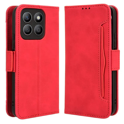For Honor X8b 4G PU Leather Phone Case Stand Mobile Cover with Multiple Card Slots