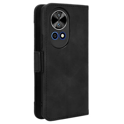 For Huawei nova 12 5G Case Anti-Scratch PU Leather Phone Shell Stand Multiple Card Slots Cover