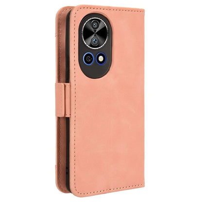 For Huawei nova 12 5G Case Anti-Scratch PU Leather Phone Shell Stand Multiple Card Slots Cover