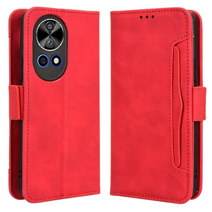 For Huawei nova 12 5G Case Anti-Scratch PU Leather Phone Shell Stand Multiple Card Slots Cover