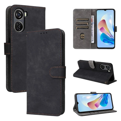 For ZTE Blade V41 Vita 5G / Axon 40 Lite / Blade V40 Design / V50 Design 5G / nubia Neo 5G Leather Case Phone Cover RFID Blocking