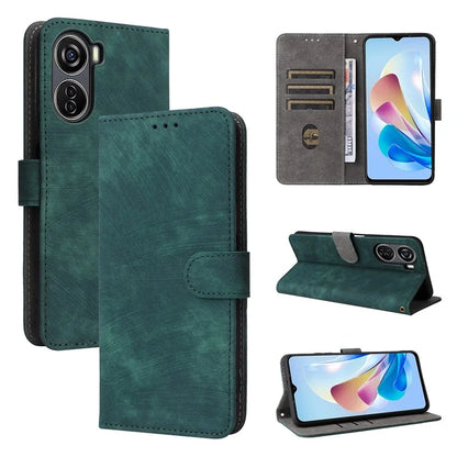 For ZTE Blade V41 Vita 5G / Axon 40 Lite / Blade V40 Design / V50 Design 5G / nubia Neo 5G Leather Case Phone Cover RFID Blocking