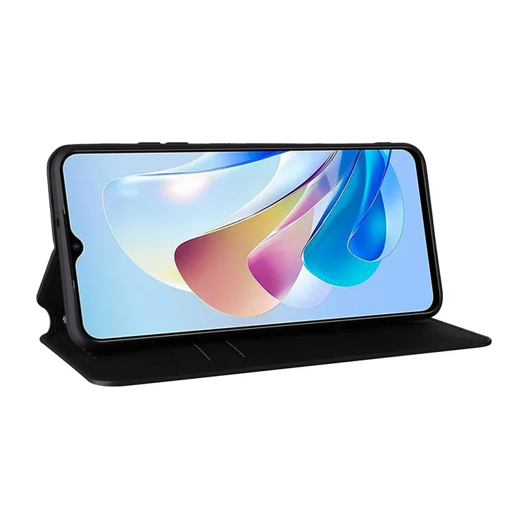 For ZTE Blade V41 Vita 5G / Axon 40 Lite / Blade V40 Design / Blade V50 Design 5G / nubia Neo 5G Case Stand Magnetic Phone Cover