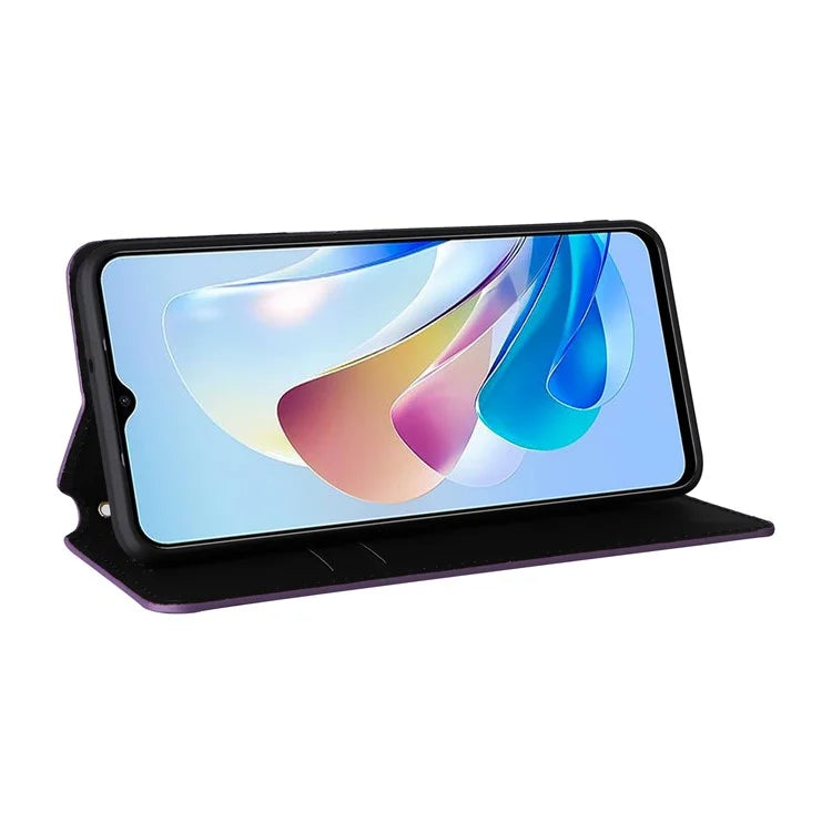 For ZTE Blade V41 Vita 5G / Axon 40 Lite / Blade V40 Design / Blade V50 Design 5G / nubia Neo 5G Case Stand Magnetic Phone Cover