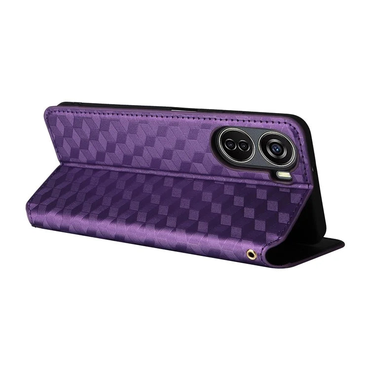 For ZTE Blade V41 Vita 5G / Axon 40 Lite / Blade V40 Design / Blade V50 Design 5G / nubia Neo 5G Case Stand Magnetic Phone Cover