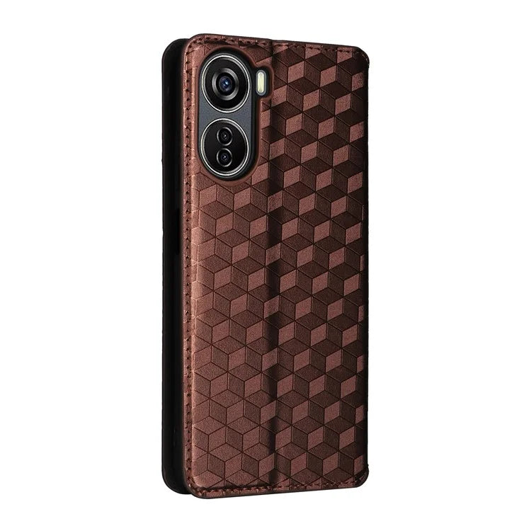 For ZTE Blade V41 Vita 5G / Axon 40 Lite / Blade V40 Design / Blade V50 Design 5G / nubia Neo 5G Case Stand Magnetic Phone Cover