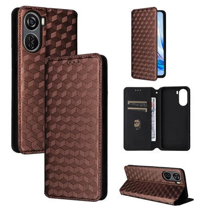 For ZTE Blade V41 Vita 5G / Axon 40 Lite / Blade V40 Design / Blade V50 Design 5G / nubia Neo 5G Case Stand Magnetic Phone Cover