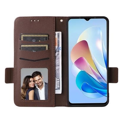For ZTE Blade V41 Vita 5G / Axon 40 Lite / Blade V40 Design / V50 Design 5G / nubia Neo 5G Case Wallet Phone Cover Litchi Texture