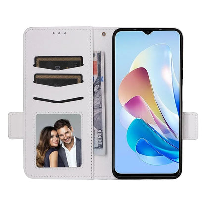 For ZTE Blade V41 Vita 5G / Axon 40 Lite / Blade V40 Design / V50 Design 5G / nubia Neo 5G Case Wallet Phone Cover Litchi Texture