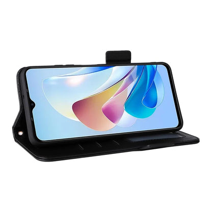 For ZTE Blade V41 Vita 5G / Axon 40 Lite / Blade V40 Design / V50 Design 5G / nubia Neo 5G Case Wallet Phone Cover Litchi Texture