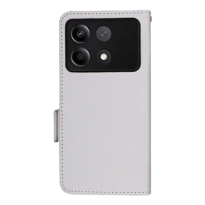 For Xiaomi Redmi Note 13R Pro 5G / Poco X6 Neo 5G Phone Case PU Leather Card Slots Magnetic Closure Cover Full Protection