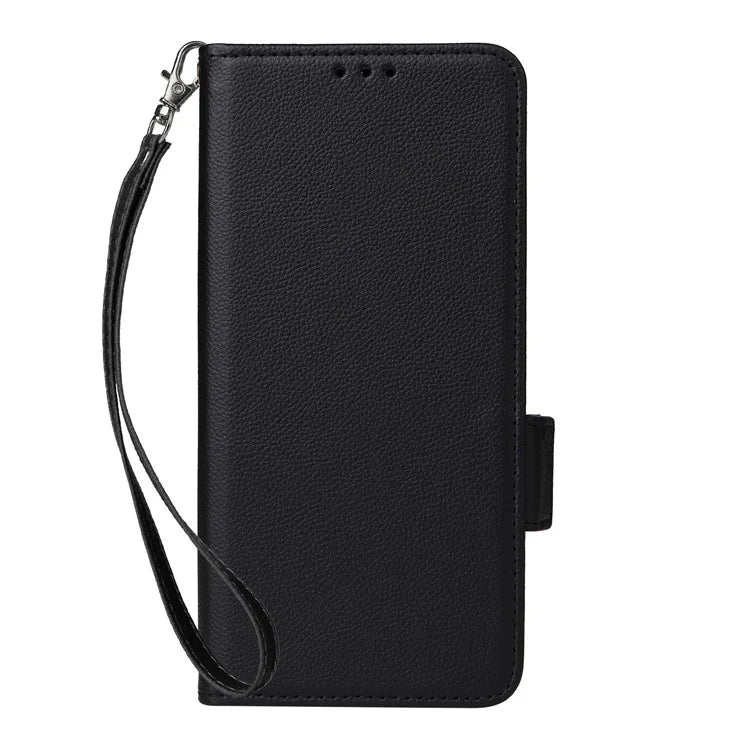 For Xiaomi Redmi Note 13R Pro 5G / Poco X6 Neo 5G Phone Case PU Leather Card Slots Magnetic Closure Cover Full Protection