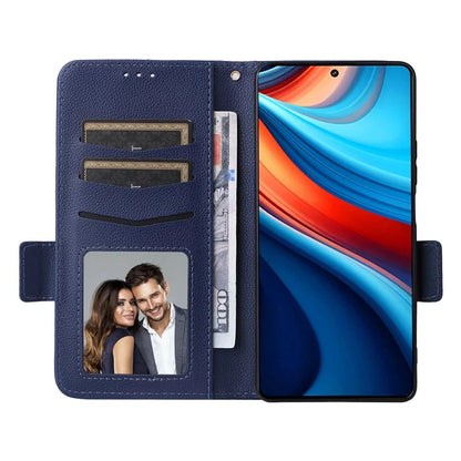 For Xiaomi Redmi Note 13R Pro 5G / Poco X6 Neo 5G Phone Case PU Leather Card Slots Magnetic Closure Cover Full Protection