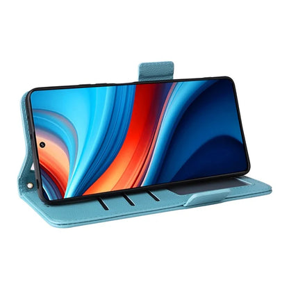 For Xiaomi Redmi Note 13R Pro 5G / Poco X6 Neo 5G Phone Case PU Leather Card Slots Magnetic Closure Cover Full Protection