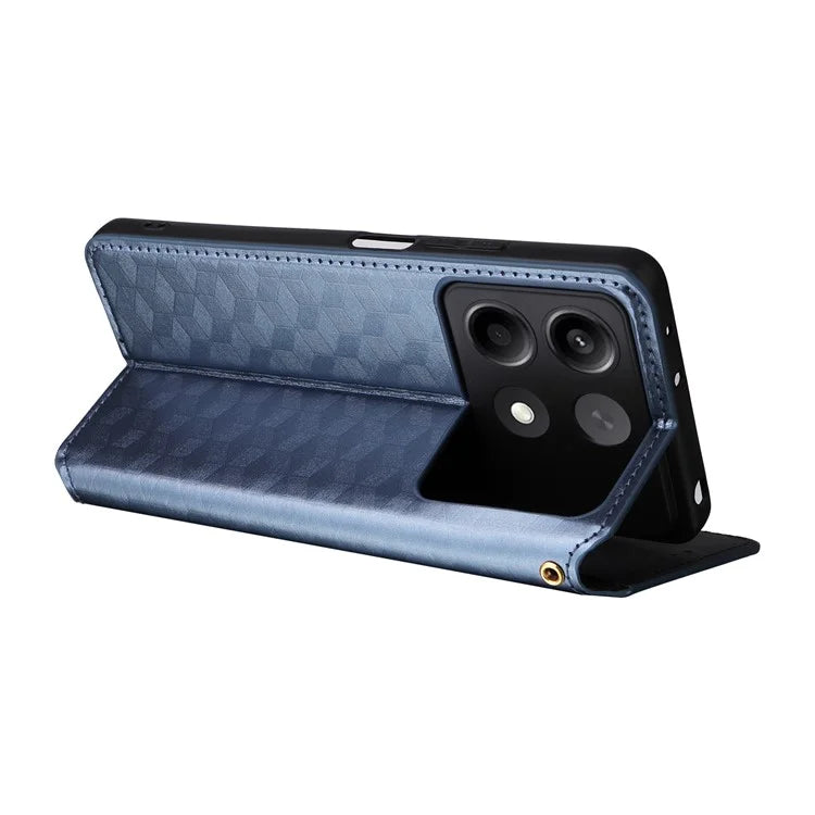 For Xiaomi Redmi Note 13R Pro 5G / Poco X6 Neo 5G Cell Phone Case Stand Anti-Scratch Mobile Phone Cover