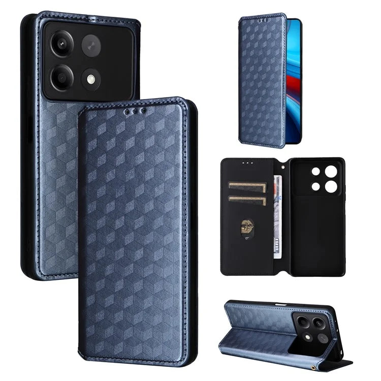 For Xiaomi Redmi Note 13R Pro 5G / Poco X6 Neo 5G Cell Phone Case Stand Anti-Scratch Mobile Phone Cover