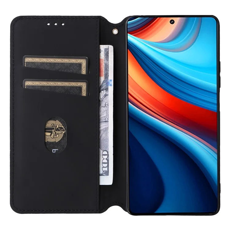 For Xiaomi Redmi Note 13R Pro 5G / Poco X6 Neo 5G Cell Phone Case Stand Anti-Scratch Mobile Phone Cover