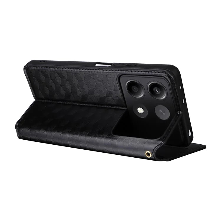 For Xiaomi Redmi Note 13R Pro 5G / Poco X6 Neo 5G Cell Phone Case Stand Anti-Scratch Mobile Phone Cover