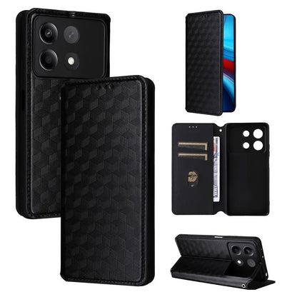For Xiaomi Redmi Note 13R Pro 5G / Poco X6 Neo 5G Cell Phone Case Stand Anti-Scratch Mobile Phone Cover