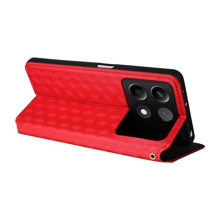 For Xiaomi Redmi Note 13R Pro 5G / Poco X6 Neo 5G Cell Phone Case Stand Anti-Scratch Mobile Phone Cover
