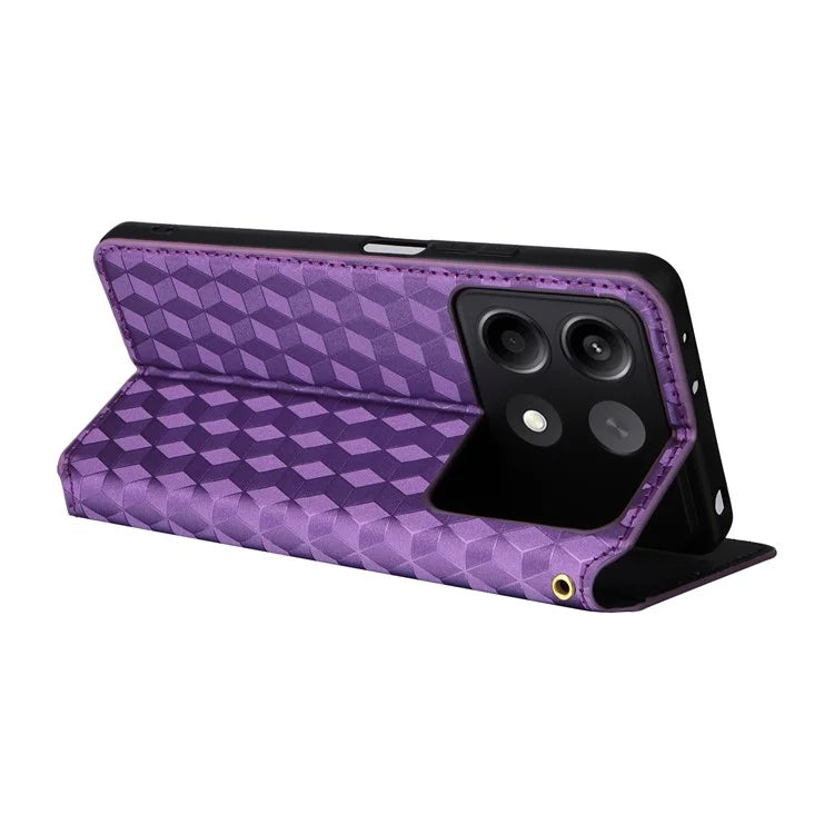 For Xiaomi Redmi Note 13R Pro 5G / Poco X6 Neo 5G Cell Phone Case Stand Anti-Scratch Mobile Phone Cover