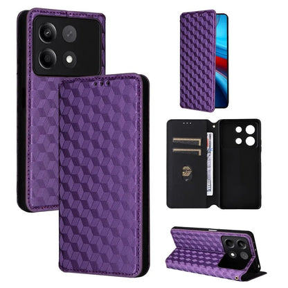 For Xiaomi Redmi Note 13R Pro 5G / Poco X6 Neo 5G Cell Phone Case Stand Anti-Scratch Mobile Phone Cover