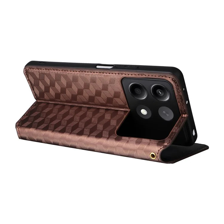For Xiaomi Redmi Note 13R Pro 5G / Poco X6 Neo 5G Cell Phone Case Stand Anti-Scratch Mobile Phone Cover