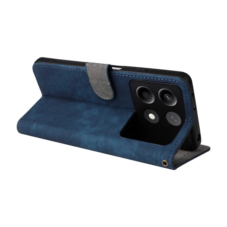 For Xiaomi Redmi Note 13R Pro 5G / Poco X6 Neo 5G Case RFID Blocking Wallet PU Leather+TPU Phone Cover