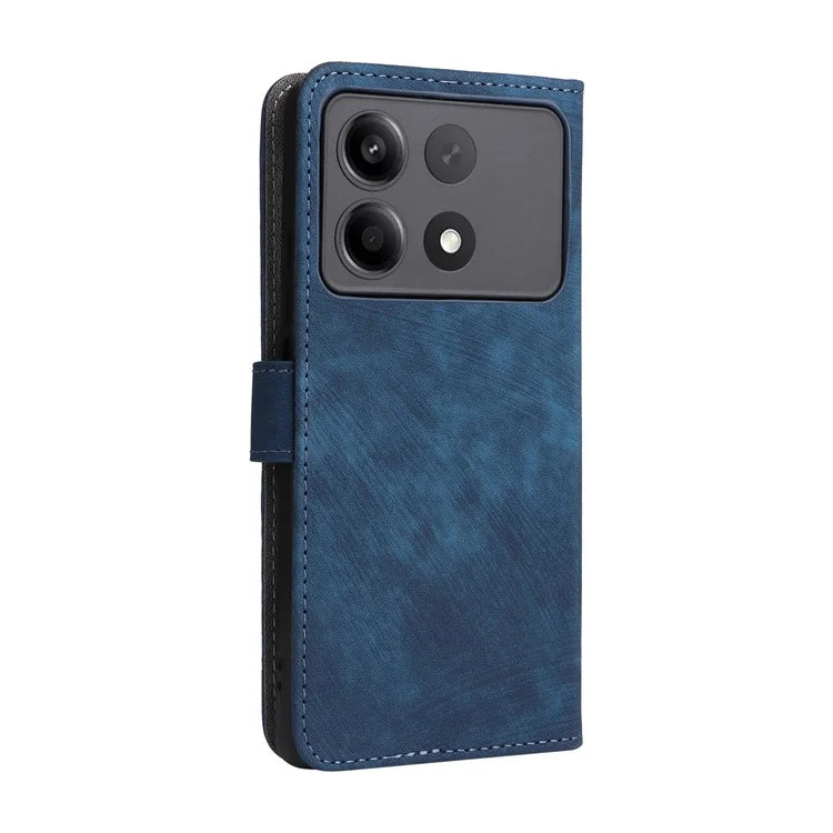 For Xiaomi Redmi Note 13R Pro 5G / Poco X6 Neo 5G Case RFID Blocking Wallet PU Leather+TPU Phone Cover