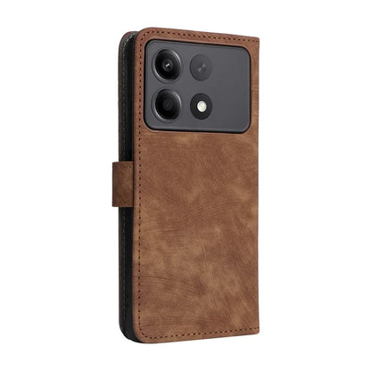 For Xiaomi Redmi Note 13R Pro 5G / Poco X6 Neo 5G Case RFID Blocking Wallet PU Leather+TPU Phone Cover