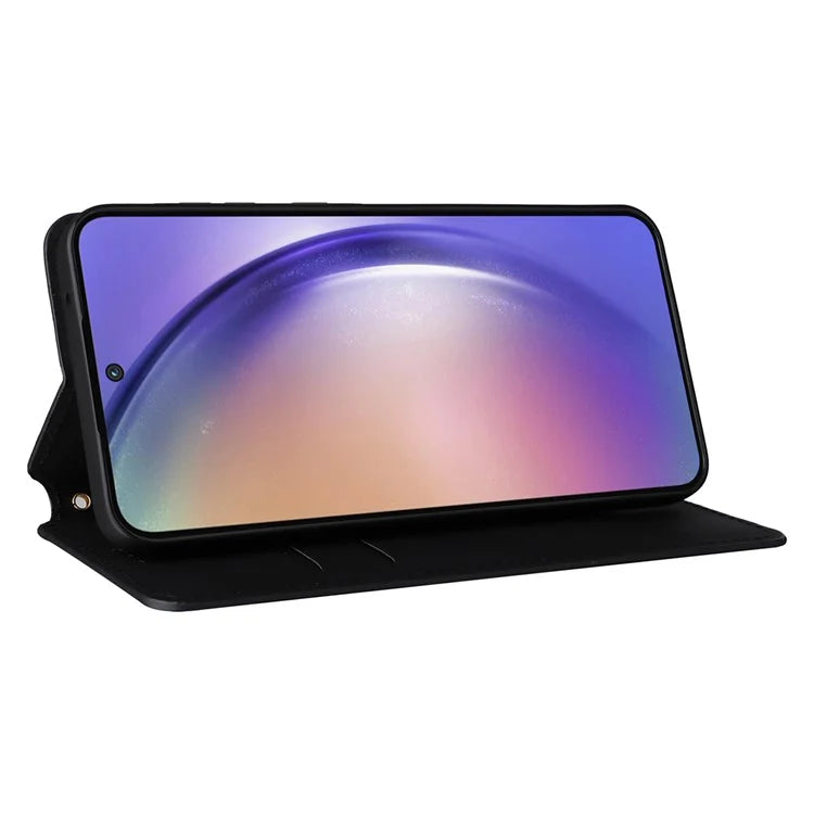 For Samsung Galaxy A55 5G Anti-Scratch Phone Case Stand Magnetic Cell Phone Cover