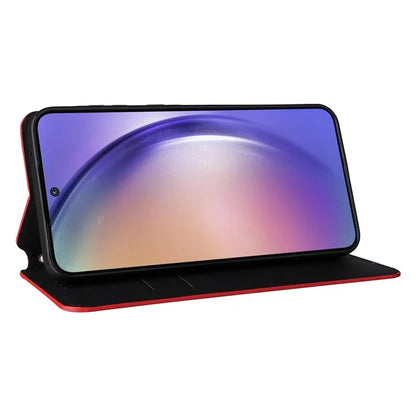 For Samsung Galaxy A55 5G Anti-Scratch Phone Case Stand Magnetic Cell Phone Cover