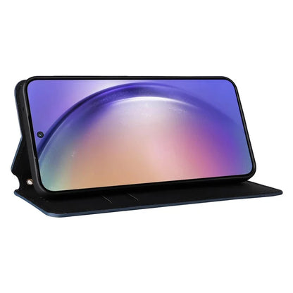 For Samsung Galaxy A55 5G Anti-Scratch Phone Case Stand Magnetic Cell Phone Cover