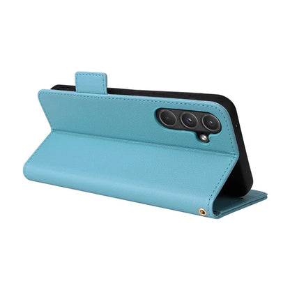 For Samsung Galaxy A55 5G Flip Wallet Leather Case Litchi Texture Phone Cover