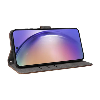For Samsung Galaxy A55 5G Stand Case Shockproof Shell RFID Blocking Phone Cover Wallet