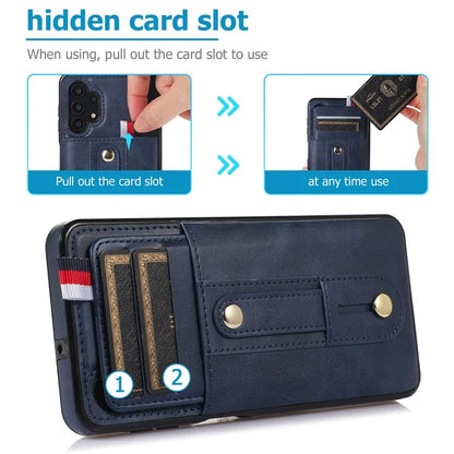 For Samsung Galaxy A52 4G / 5G / A52s 5G Phone Case PU Leather+TPU Cover with Card Slots