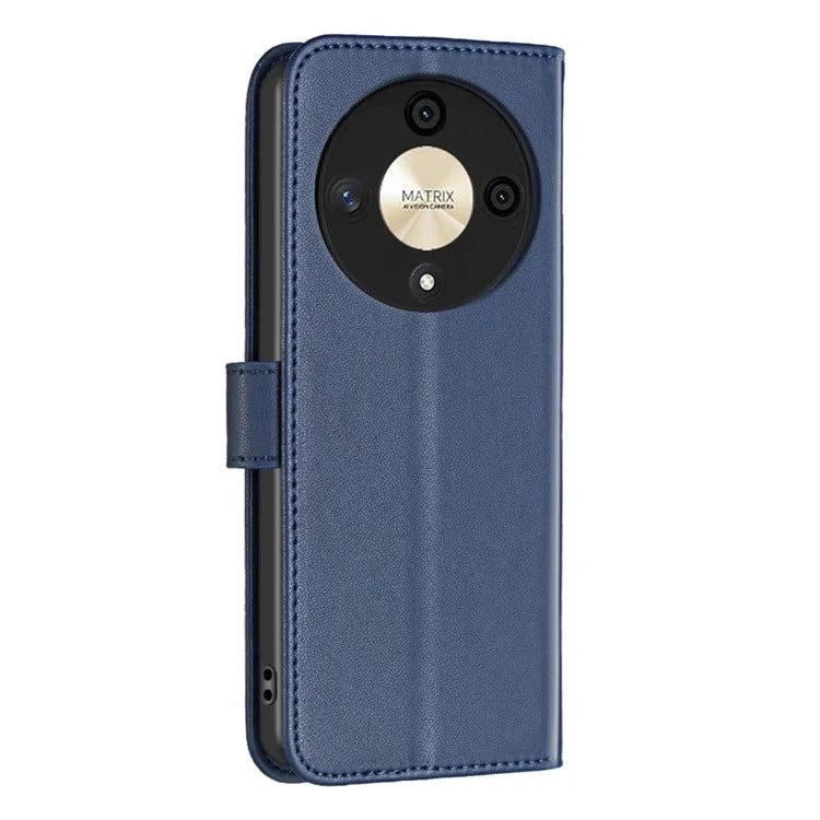 BINFEN COLOR BF17 For Honor X9b 5G / Magic6 Lite 5G Leather Case Wallet Protective Cover
