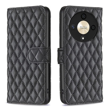 BINFEN COLOR BF Style-14 For Honor X9b 5G / Magic6 Lite 5G Leather Phone Case with Stand Wallet