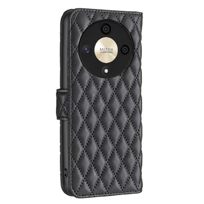 BINFEN COLOR BF Style-14 For Honor X9b 5G / Magic6 Lite 5G Leather Phone Case with Stand Wallet