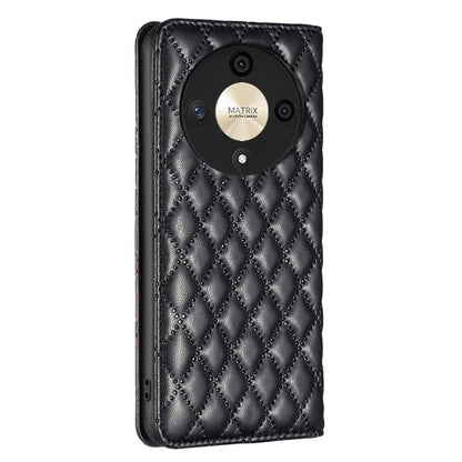 BINFEN COLOR BF Style-16 For Honor X9b 5G / Magic6 Lite 5G Leather Case Card Slot Stand Phone Cover