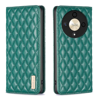 BINFEN COLOR BF Style-16 For Honor X9b 5G / Magic6 Lite 5G Leather Case Card Slot Stand Phone Cover