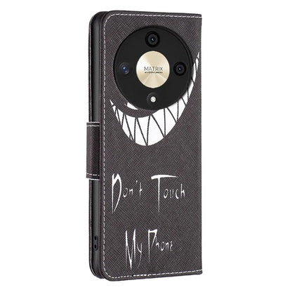 For Honor X9b 5G / Magic6 Lite 5G Case Wallet Pattern PU Leather Flip Phone Cover
