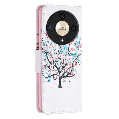 For Honor X9b 5G / Magic6 Lite 5G Case Wallet Pattern PU Leather Flip Phone Cover