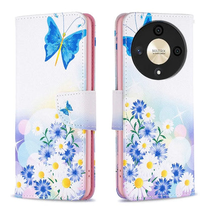 For Honor X9b 5G / Magic6 Lite 5G Case Wallet Pattern PU Leather Flip Phone Cover