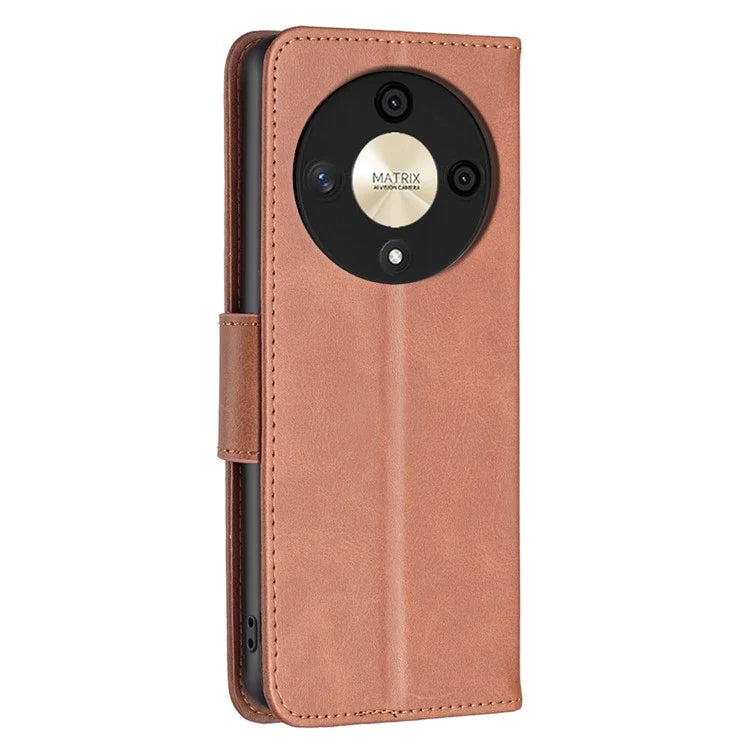 For Honor X9b 5G / Magic6 Lite 5G Case Solid Color Leather Wallet Phone Cover